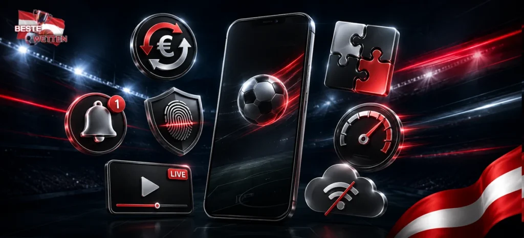 Wichtige Funktionen mit Cash Out, Push und schnellem Login
