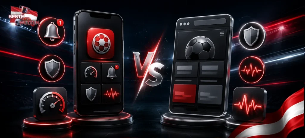 App und mobile Webseite für Sportwetten im Vergleich